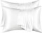 Silk Pillow Cases 2 Pack, 100% Pure Mulberry Silk Pillowcase for Hair and Skin Health, Standard Size 20" x 26" Silk Pillow Case, Soft Smooth Cooling Premium Grade Silk Pillow Covers (White)